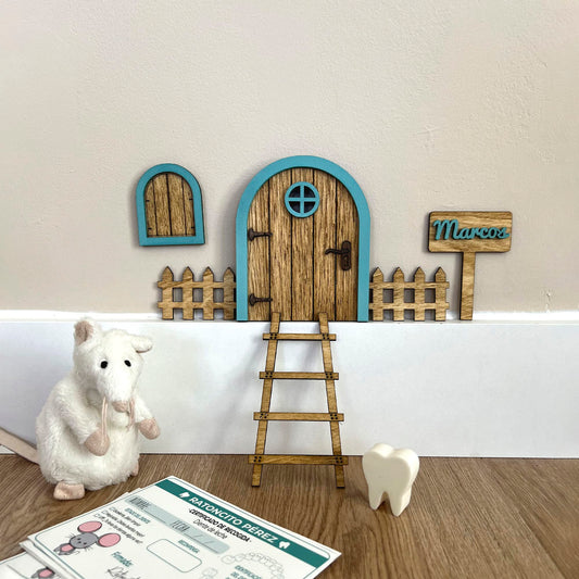 Puerta Ratoncito Pérez: la decoración mágica que encanta a grandes y pequeños