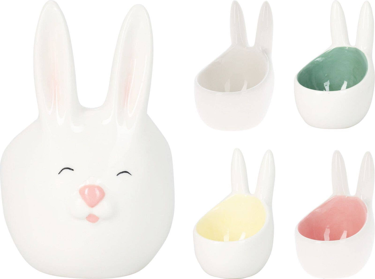 EIERDOP HAASJE PORCELANA - 4 colores