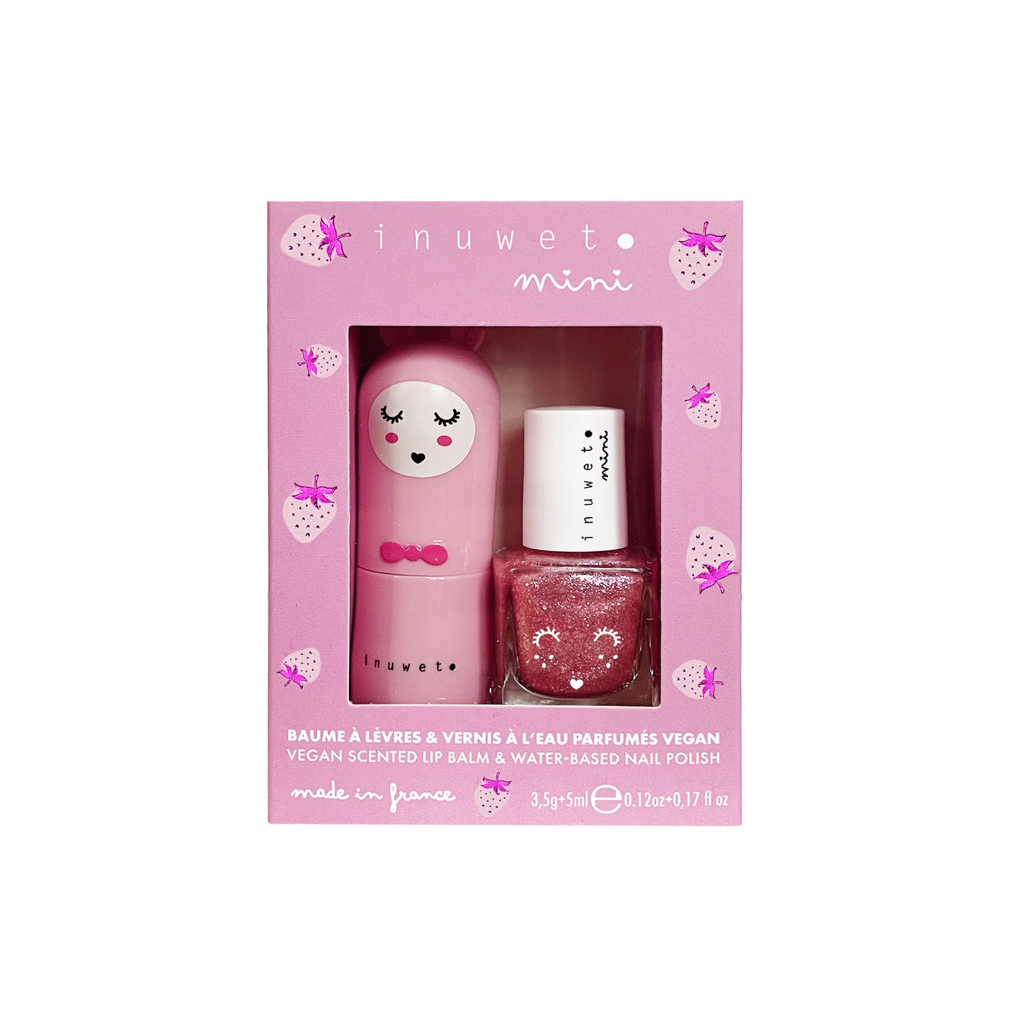 Set de labial + esmalte de uñas - FRESA
