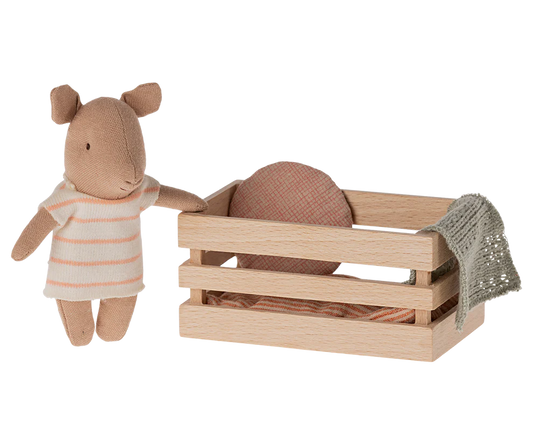 Cerdito, Bebé en caja - Niña