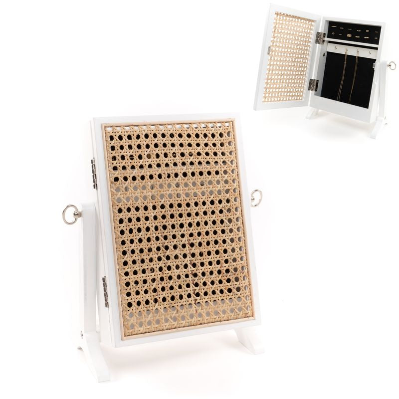 JOYERO SOBREMESA RATÁN