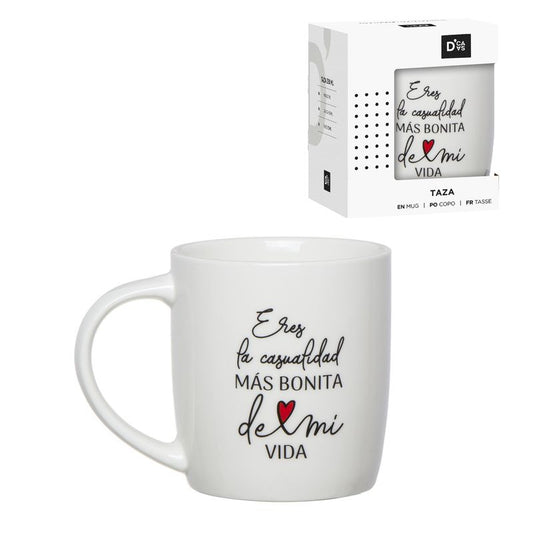 Mug Eres la Casualidad Más Bonita