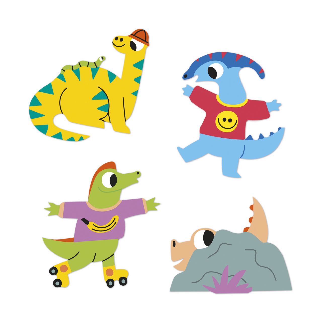 100 PEGATINAS - DINOSAURIOS