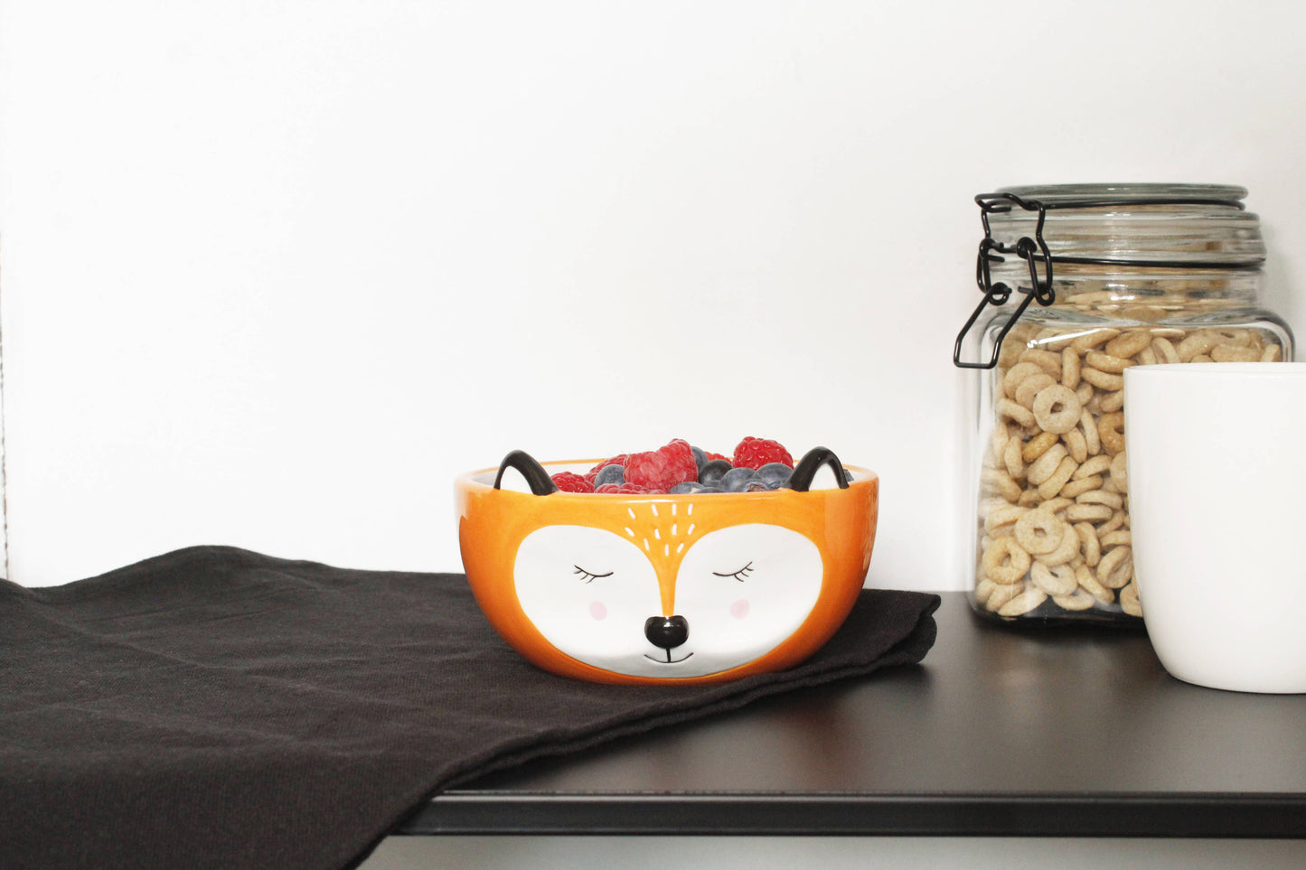 Cuenco de cerámica Fox