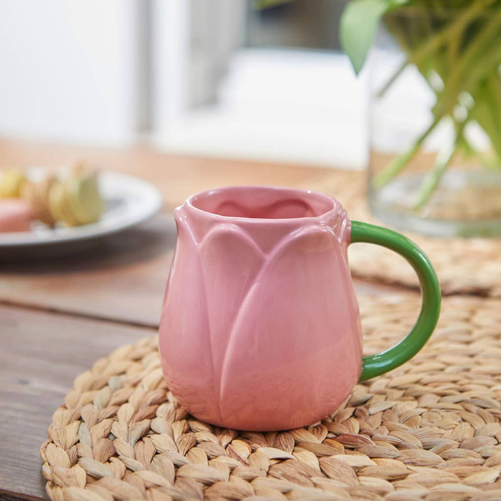 Mug Tulipan Rosa 400ml