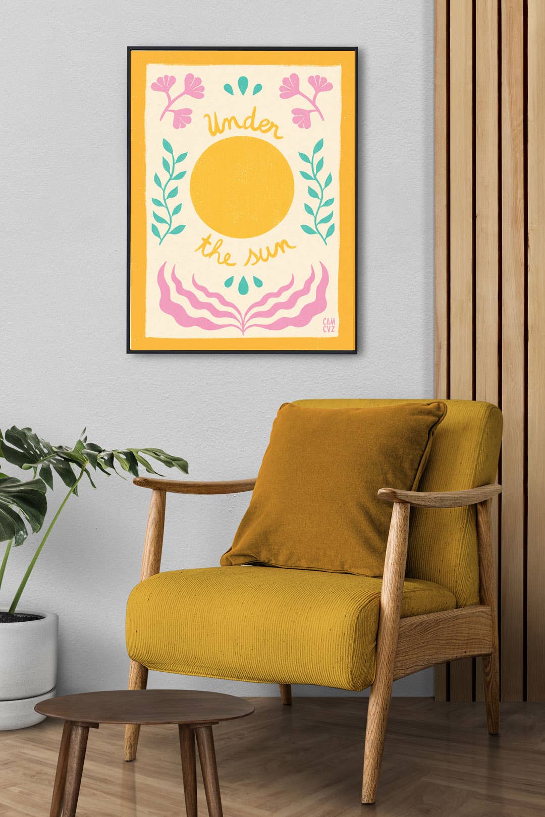 Bajo el sol | decoración de póster de sol, Navidad