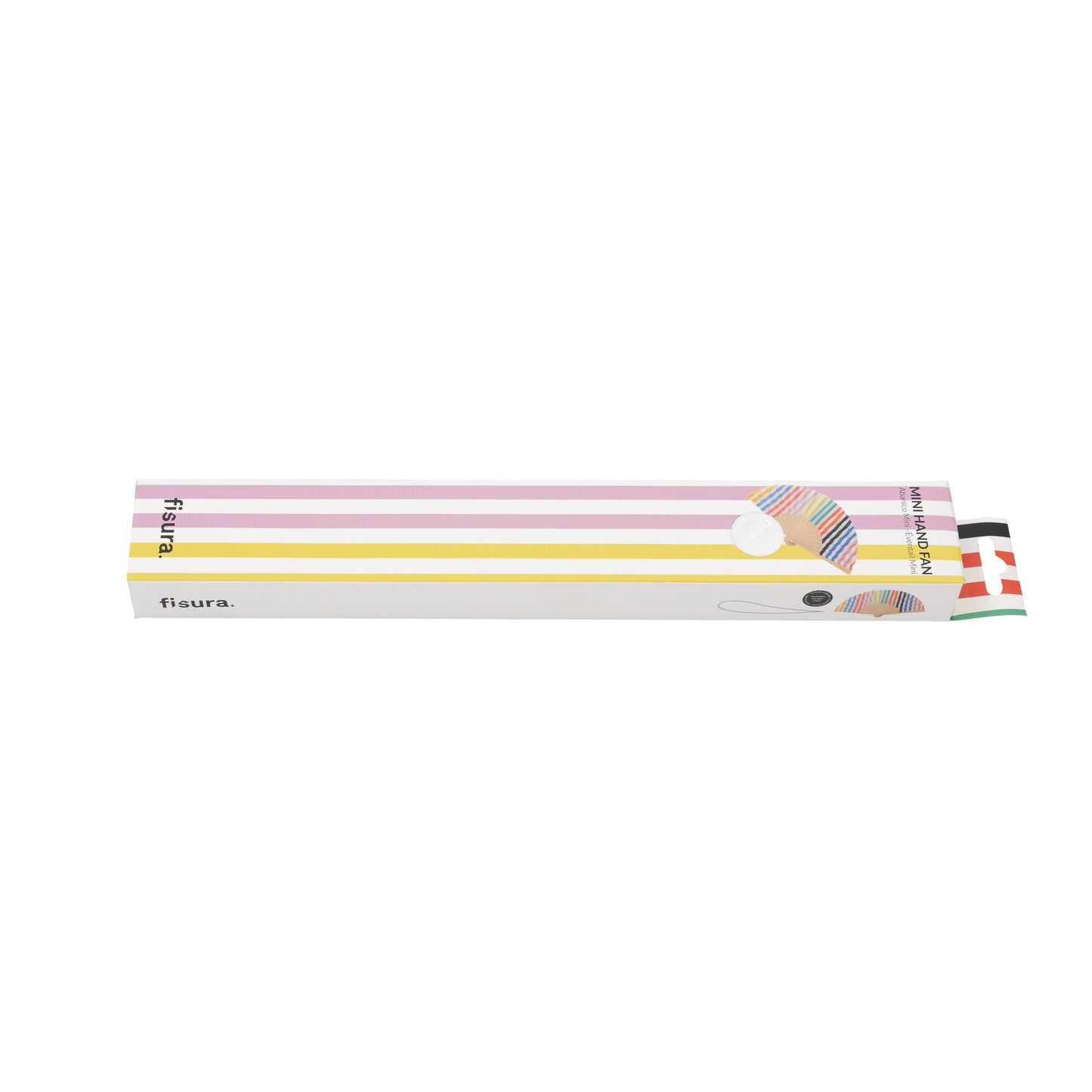 Abanico Mini Rayas Multicolor
