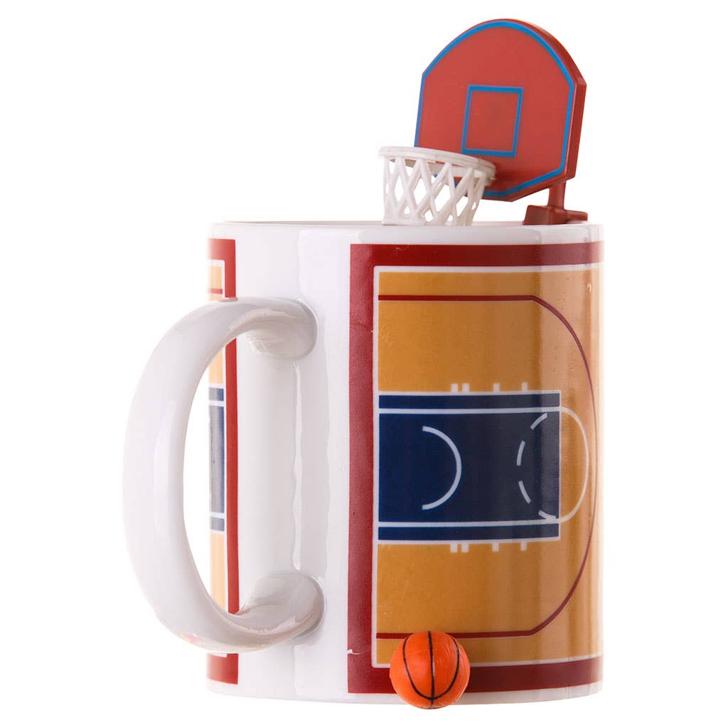 Taza de café deportiva baloncesto