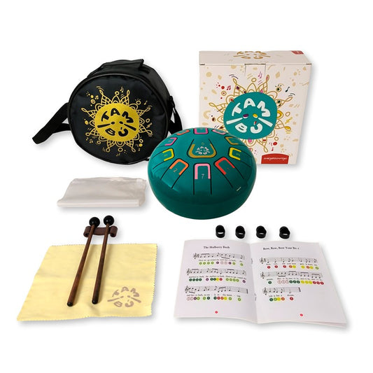 Tambor Tambú 8" 11 notas - Turquesa