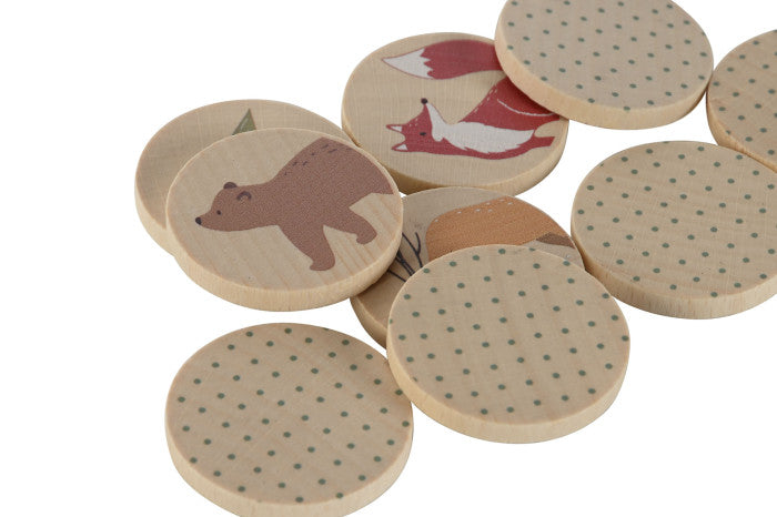 JUEGO DE MESA SET 21 MADERA 19X6,5X4 MEMORIA