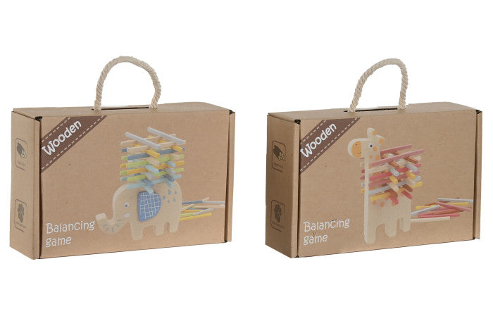 JUEGO DE MESA SET 37 MADERA 8,5X2X14 2 SURT.