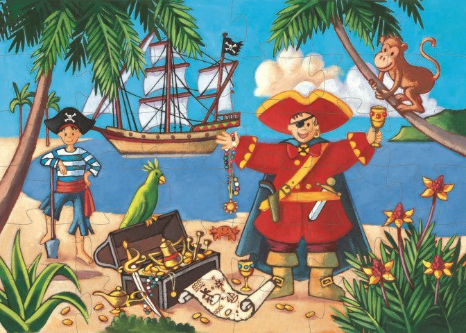 Puzzle Silueta El Pirata – Djeco