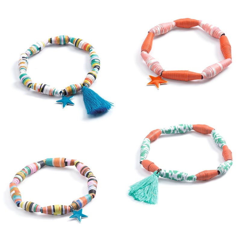 Kit DIY Pulseras Pop y Coloridas – Djeco
