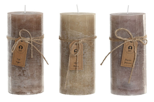 VELA CERA 6,5X6,5X15 80 HORAS 3 SURT.