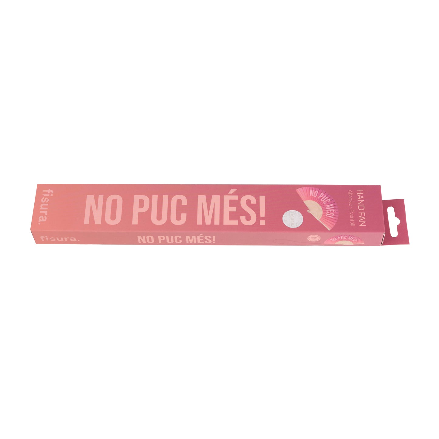 Abanico "No Puc Mes"