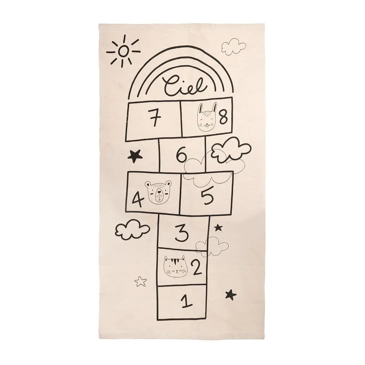 Alfombra Infantil Rayuela 150x80 cm