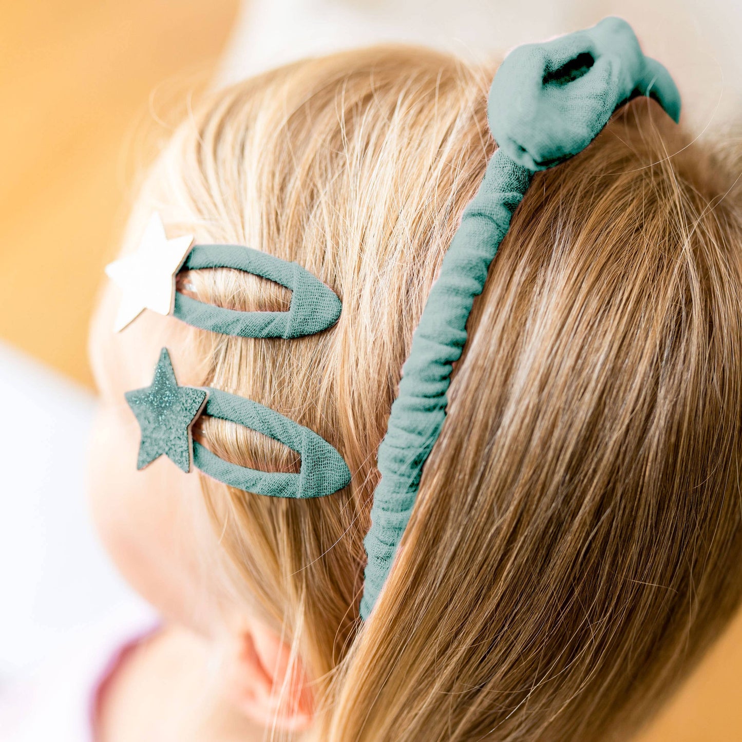 SET ACCESORIOS CABELLO MUSELINA