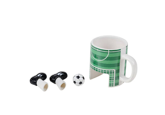 Taza de café deportiva fútbol
