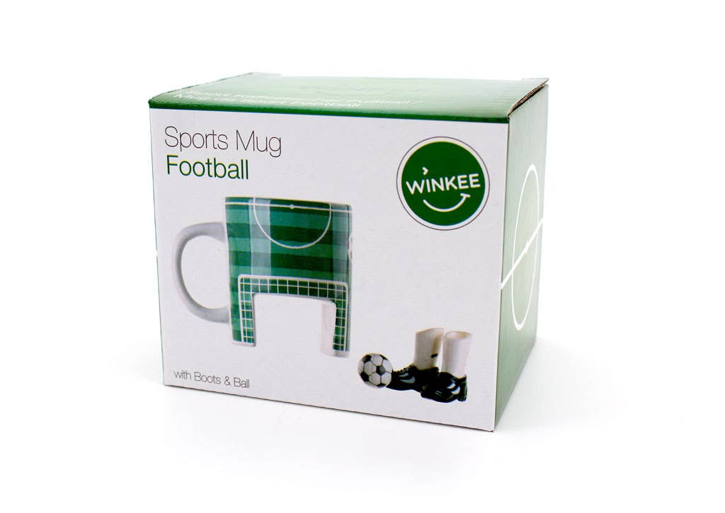 Taza de café deportiva fútbol
