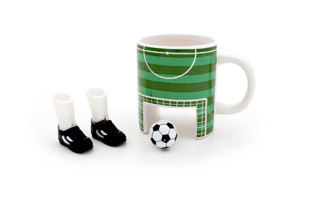 Taza de café deportiva fútbol