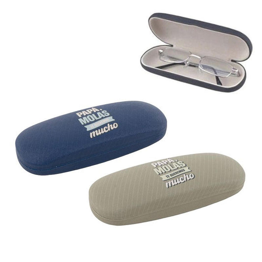Funda para Gafas Papá - Estuche Rígido con Mensaje Especial