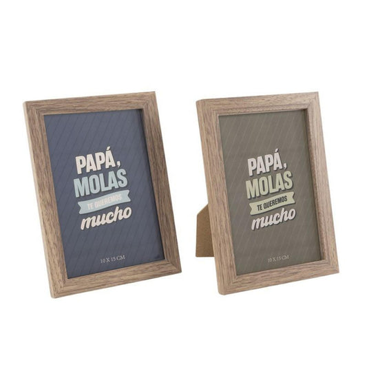 Marco de Fotos Papá - Portarretratos con Mensaje Especial