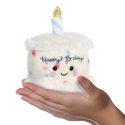 Peluche Palm Pals Happy Birthday – Pastel de cumpleaños 13 cm