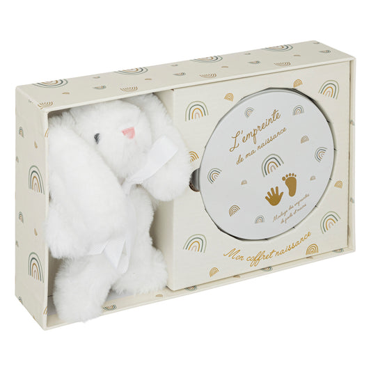 CAJA DE ESTAMPADO Y PELUCHE