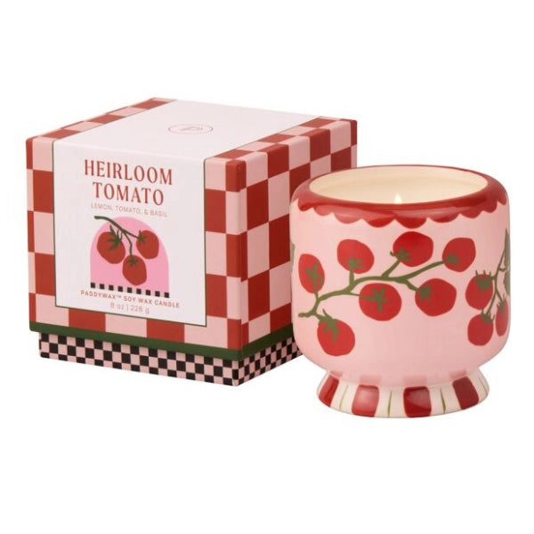 Vela aromática Paddywax de cerámica Tomate Heirloom 227 g
