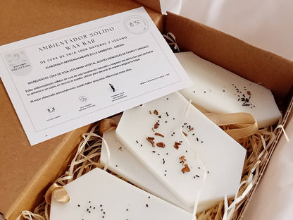 Wax Bars (ambientadores sólidos soja) cedro y sándalo