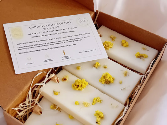 Wax Bars (ambientadores sólidos soja) naranja dulce y salvia