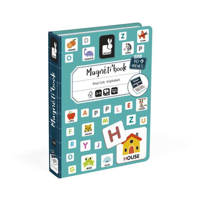 MAGNETI'BOOK ALFABETO EN INGLÉS