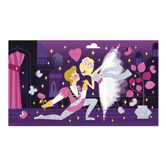 PURPURINA DE NEÓN BAILARINAS