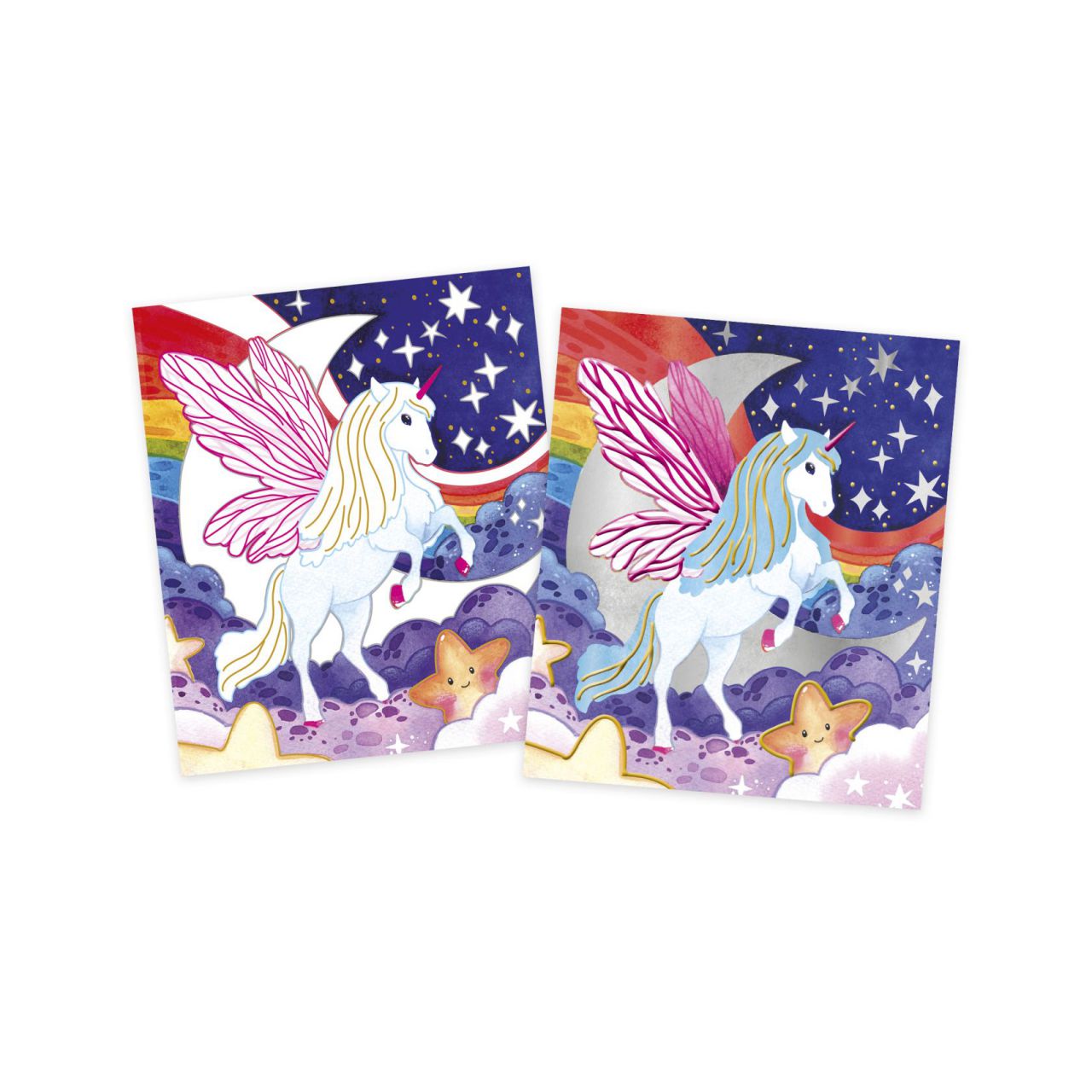 PINTURAS NACARADAS Y EN 3D UNICORNIOS