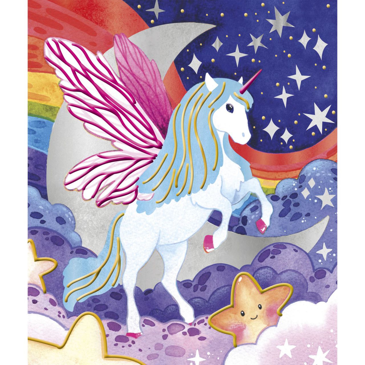 PINTURAS NACARADAS Y EN 3D UNICORNIOS