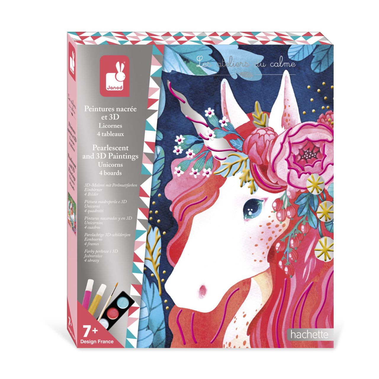 PINTURAS NACARADAS Y EN 3D UNICORNIOS