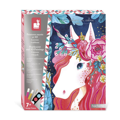 PINTURAS NACARADAS Y EN 3D UNICORNIOS