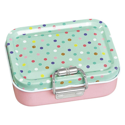 Mini oficina en caja metálica con cierre – Kit de papelería