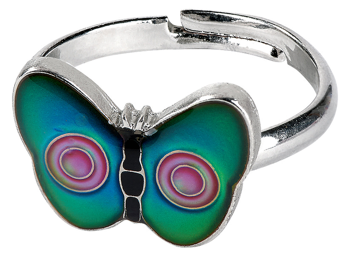 Anillo del estado de ánimo ajustable para niños – Cambia de color