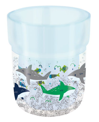 Taza con brillo mágico infantil