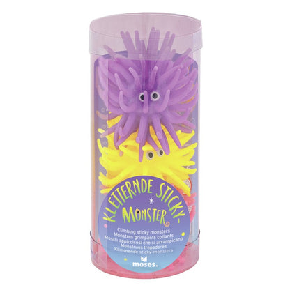 Monstruos trepadores adhesivos – Set de 3 juguetes elásticos