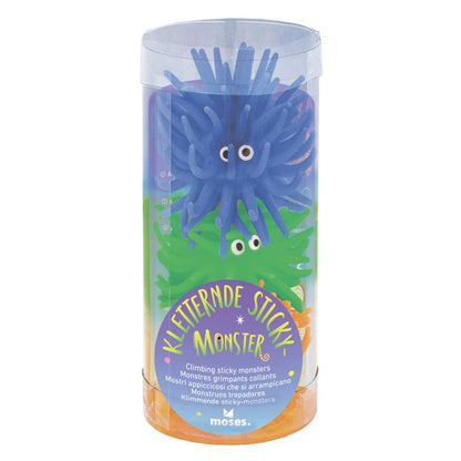 Monstruos trepadores adhesivos – Set de 3 juguetes elásticos