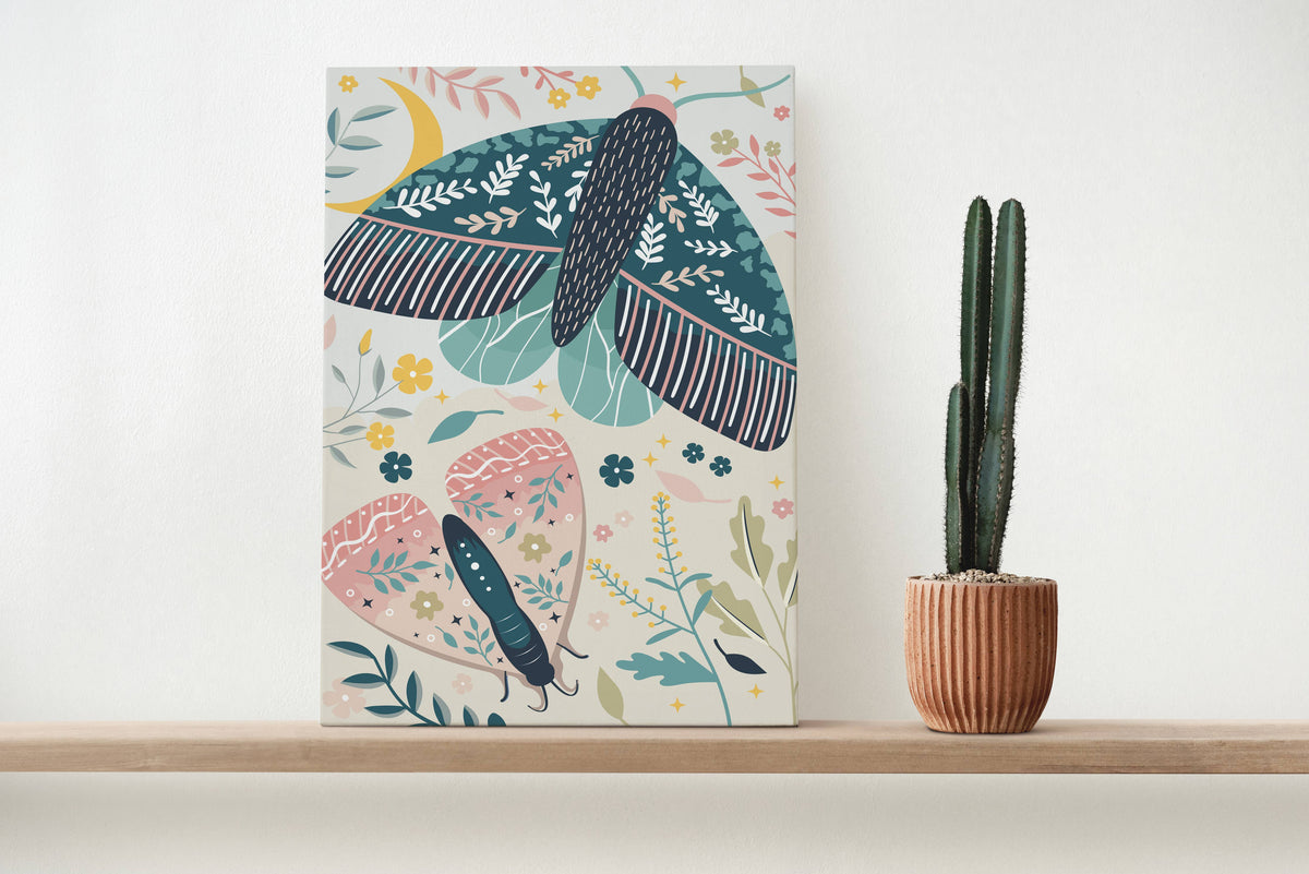 Pintura por números de mariposas