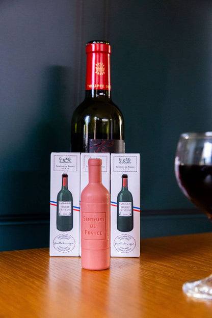 La pastilla de jabón «botella de vino»