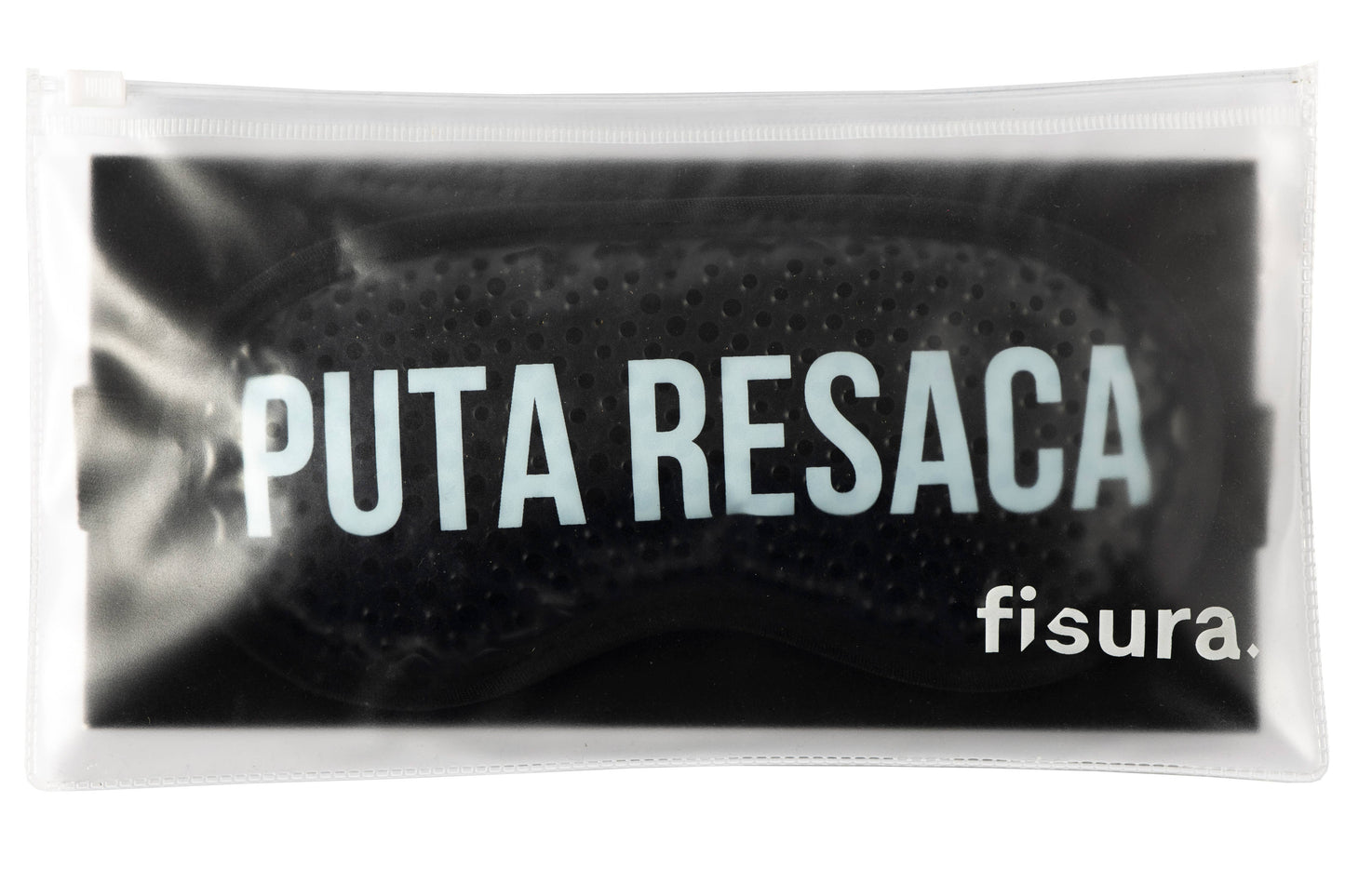 Antifaz "Puta Resaca" - Negro