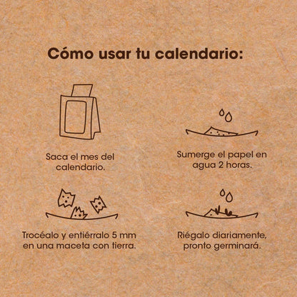 Calendario Plantable