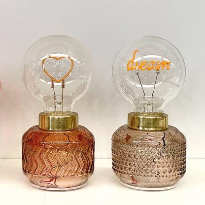 Deco LED Vaness dream champán a pilas D8,4 H15,8cm