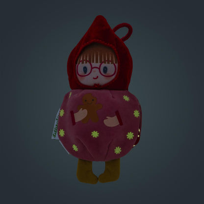 BOLA NAVIDAD Y DUENDE REVERSIBLES ROSA