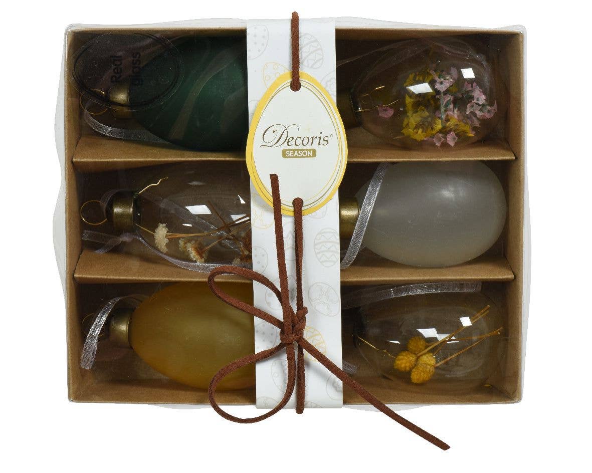 Caja de regalo con huevos - 6 tipos diferentes