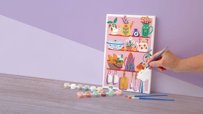 PINTURA POR NÚMERO 30x20 LADO COCINA
